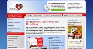 Herznotfall-Set der Deutschen Herzstiftung kostenlos bestellen