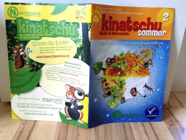 Kinatschu: Kostenloses Kinder-Naturschutz-Magazin ist da!