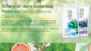 Herbal Essences Shampoo kostenlose Produktprobe