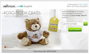 Teddy mit Foto kostenlos