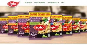 Iglo Pfannengerichte kostenlos testen