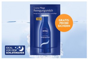 Nivea Reinigungsmilch Gratisprobe