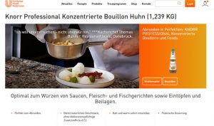 Knorr Bouillon Konzentrat Gratisprobe