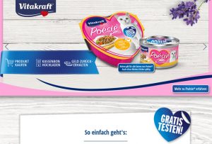 Vitakraft Poesie gratis testen