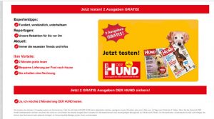 Der Hund Zeitschrift gratis