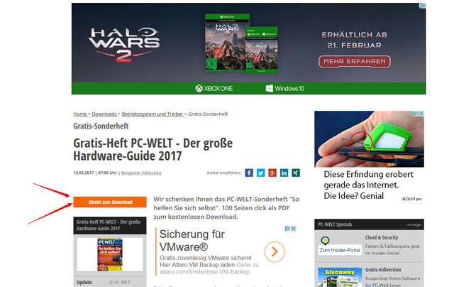 PC Welt Sonderheft kostenlos