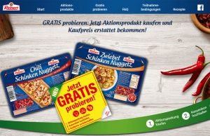 Reinert Schinken Nuggetz gratis